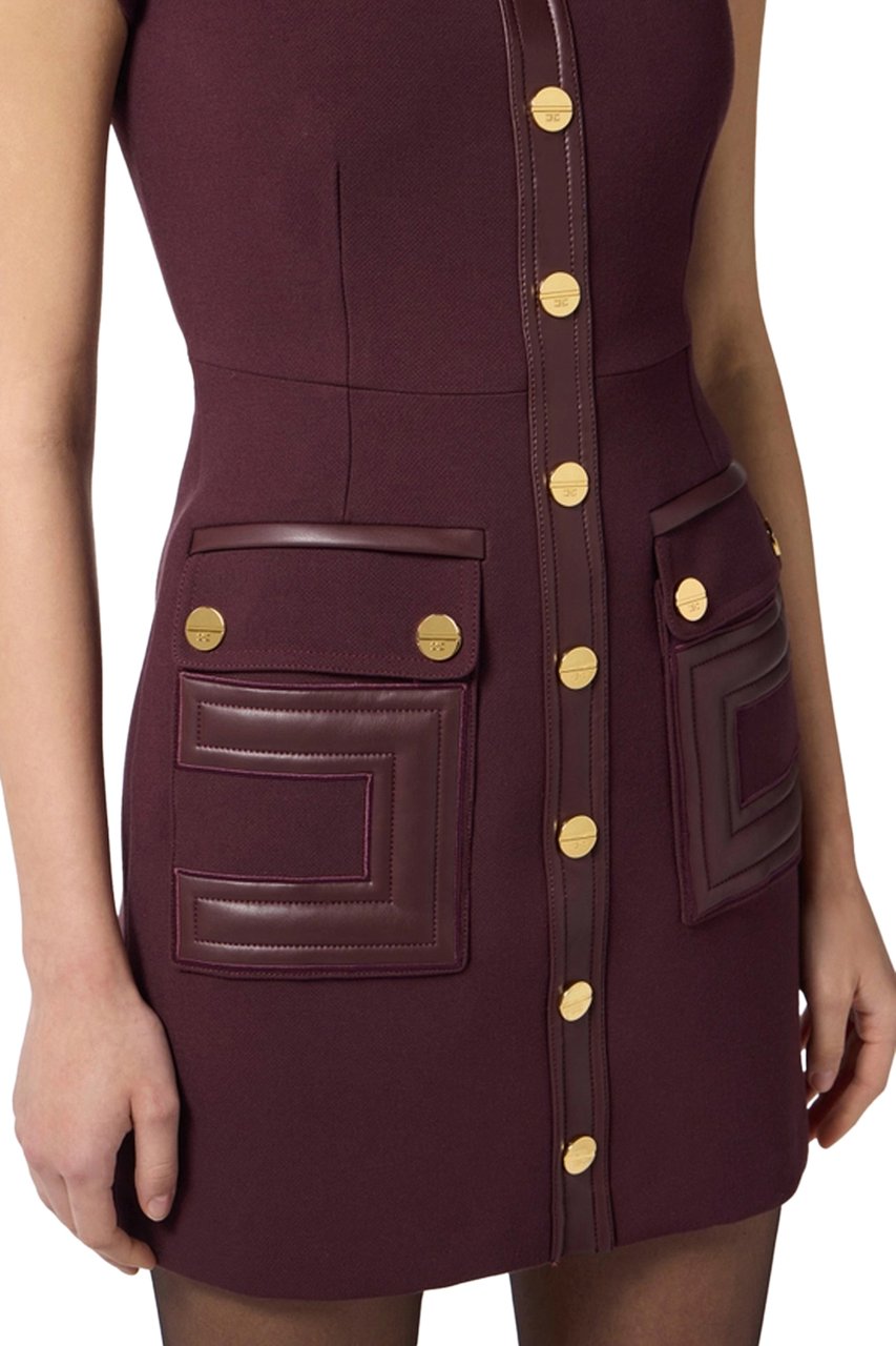 Elisabetta Franchi Dresses Merlot Rood