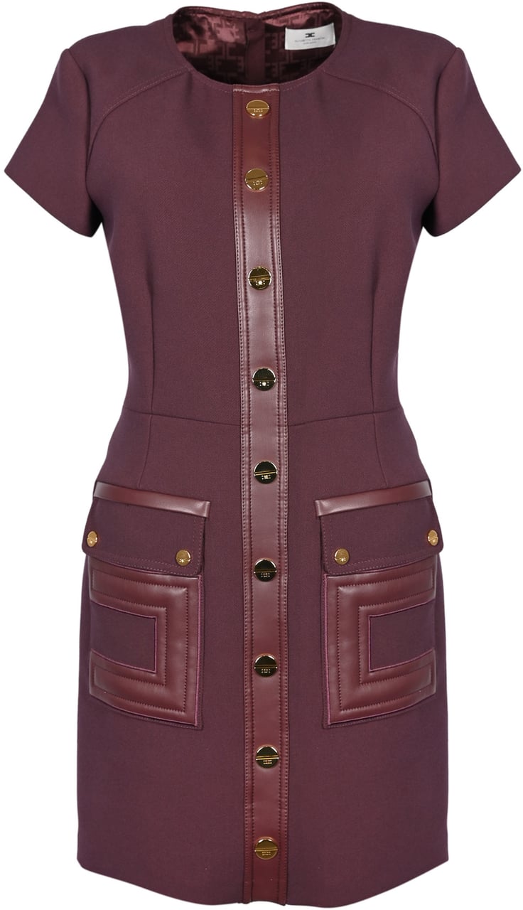 Elisabetta Franchi Dresses Merlot Rood