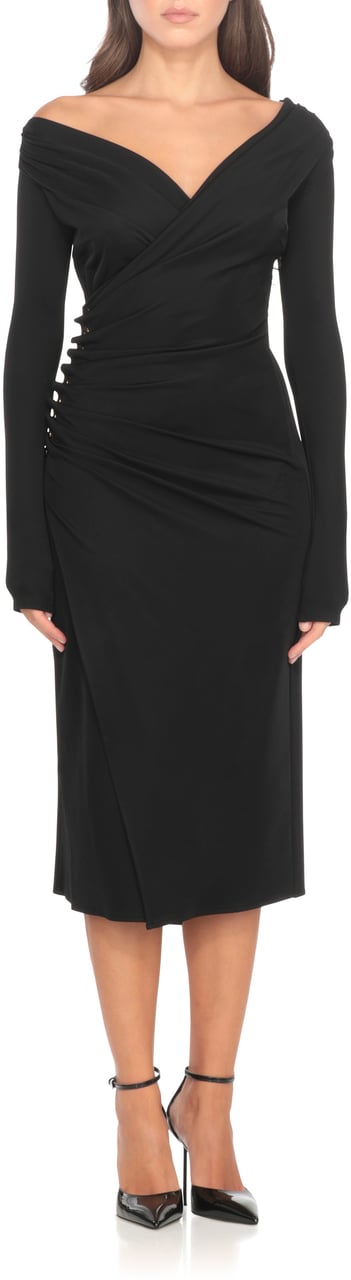 Elisabetta Franchi Dresses Black Zwart