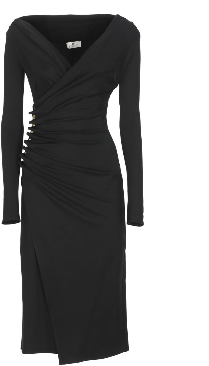 Elisabetta Franchi Dresses Black Zwart
