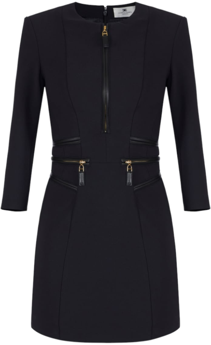 Elisabetta Franchi Dresses Black Zwart