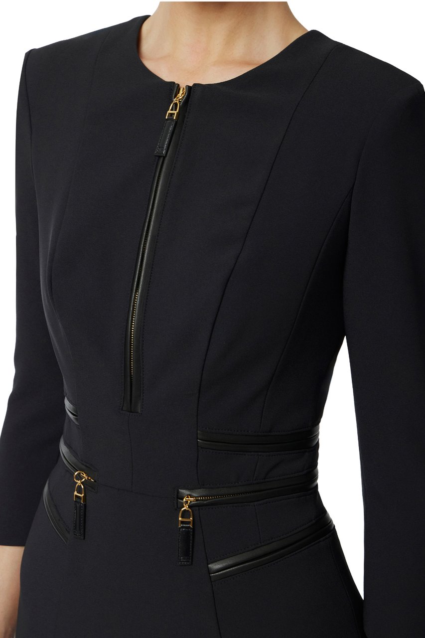 Elisabetta Franchi Dresses Black Zwart