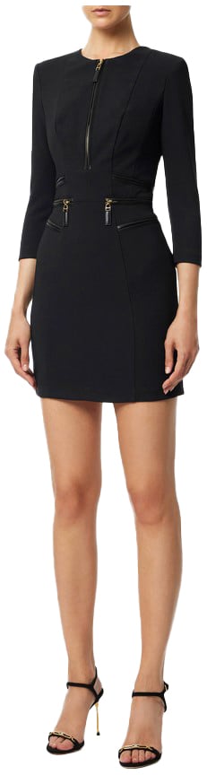 Elisabetta Franchi Dresses Black Zwart