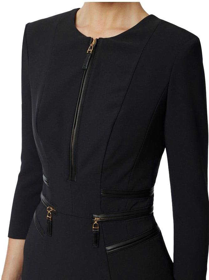 Elisabetta Franchi Dresses Black Zwart