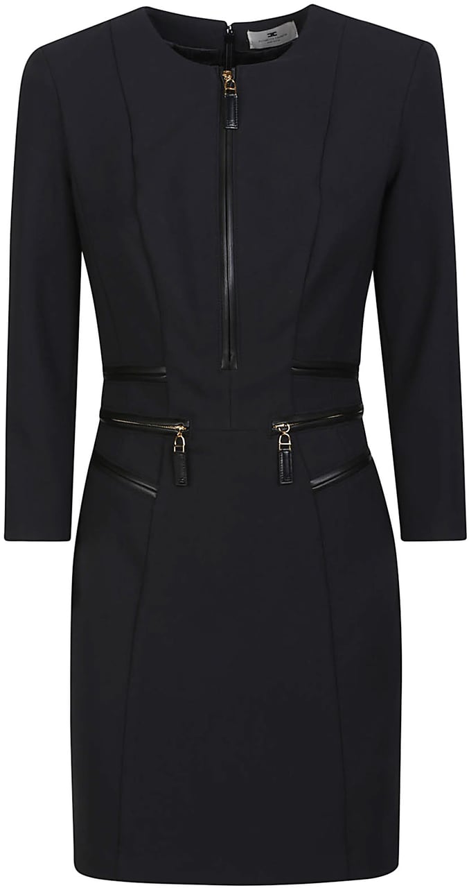 Elisabetta Franchi Dress Black Zwart