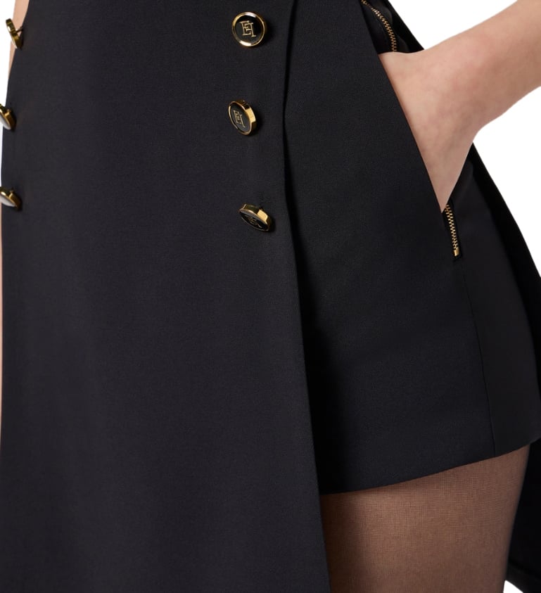 Elisabetta Franchi Dresses Black Zwart