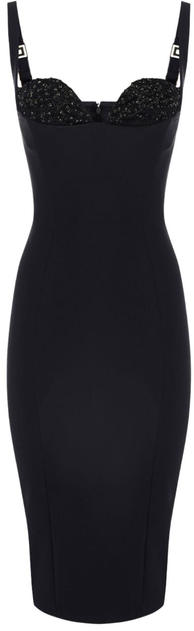 Elisabetta Franchi Dresses Black Zwart