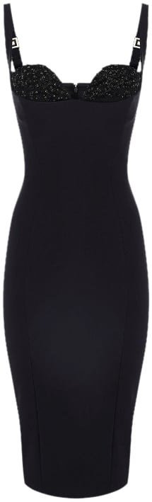 Elisabetta Franchi Dresses Black Zwart