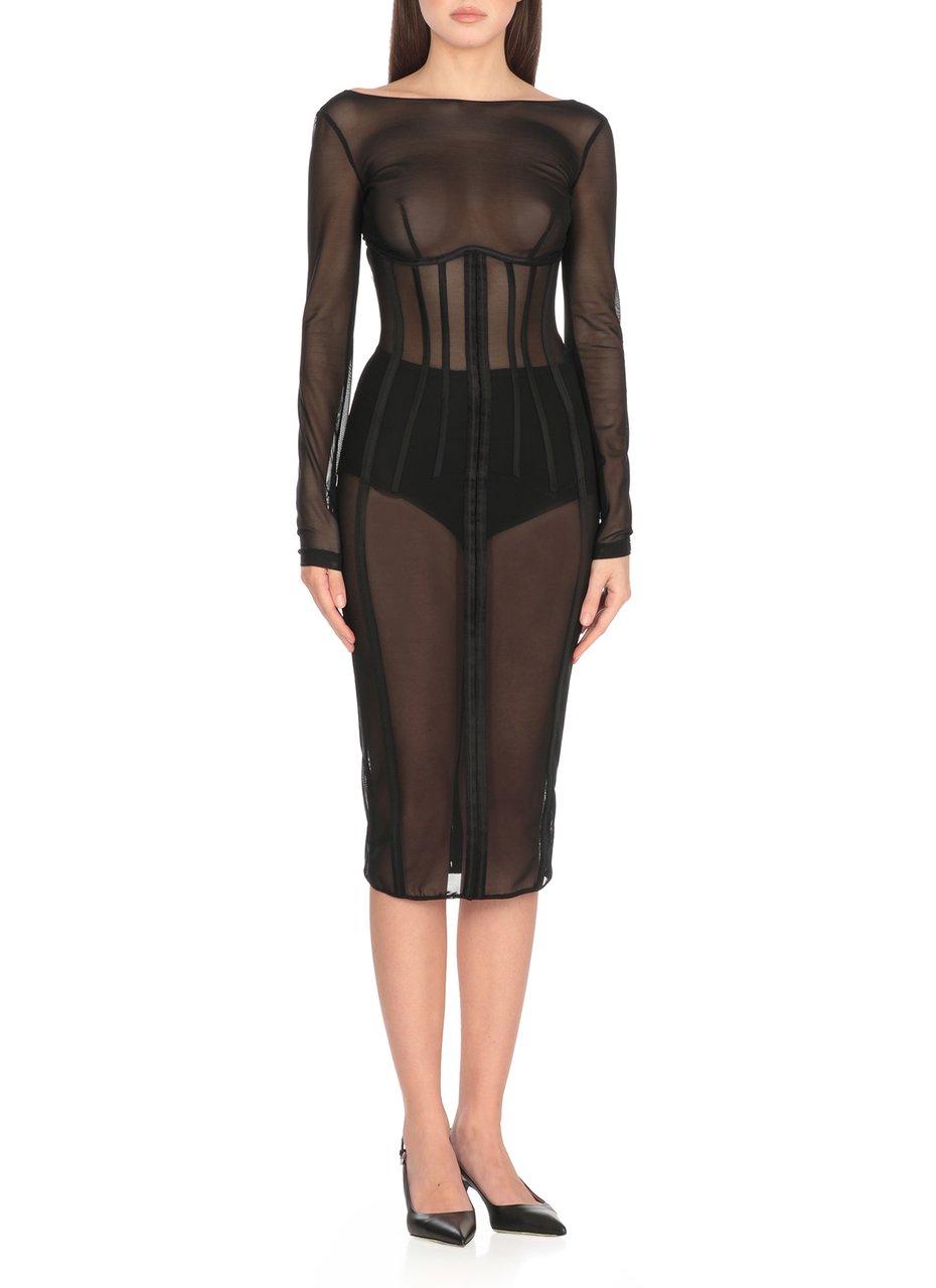 Elisabetta Franchi Dresses Black Zwart