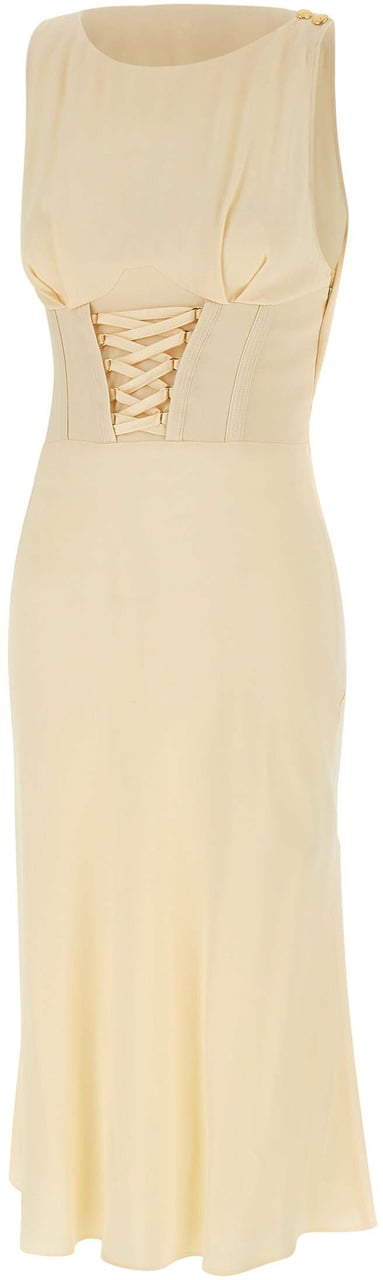 Elisabetta Franchi Dresses Yellow Geel
