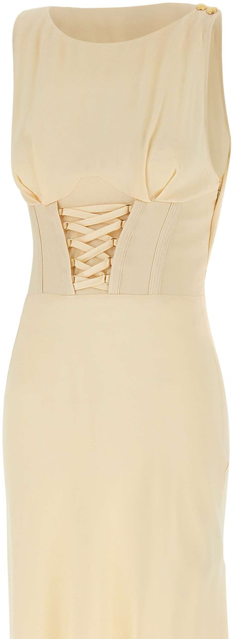 Elisabetta Franchi Dresses Yellow Geel