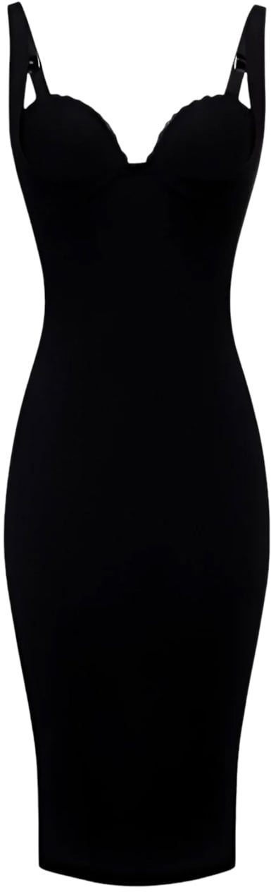 Elisabetta Franchi Dresses Black Zwart