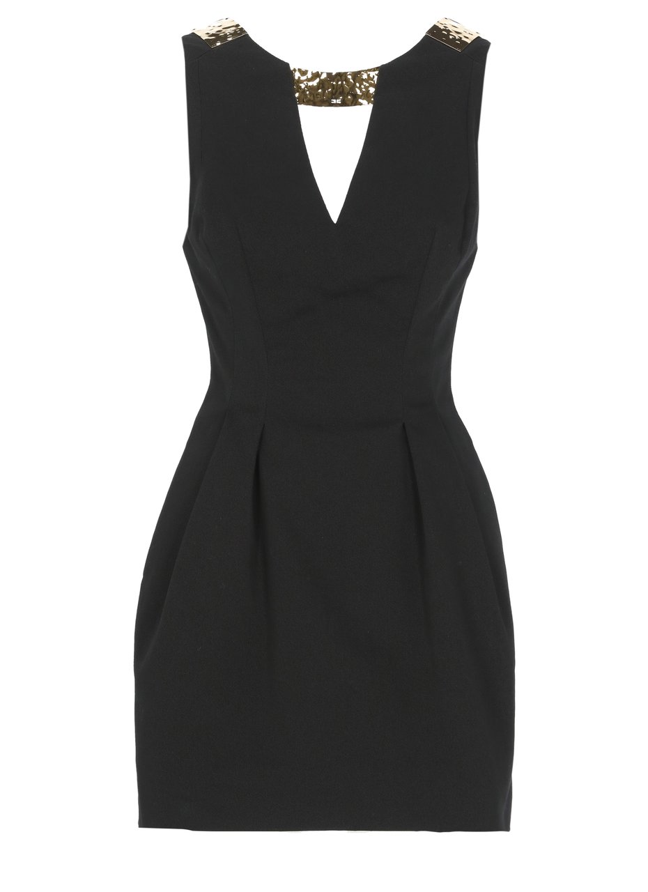 Elisabetta Franchi Dresses Black Zwart