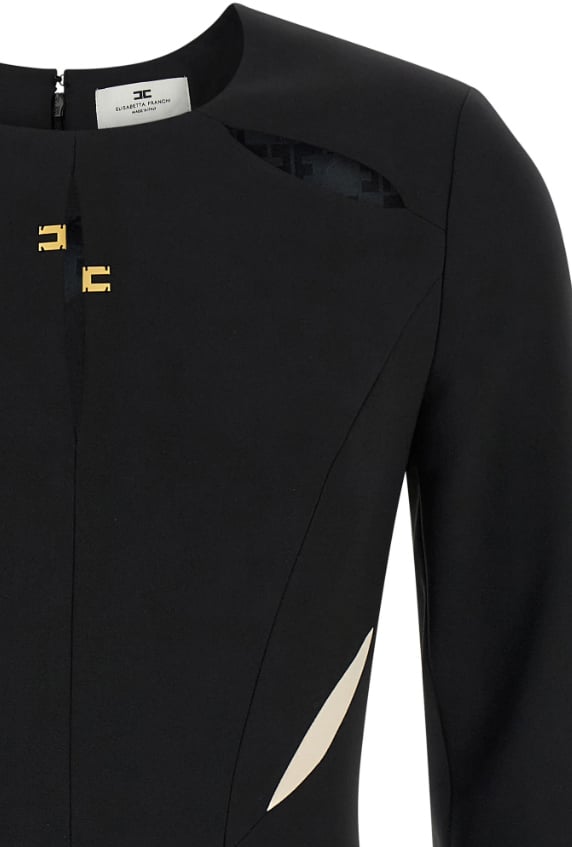 Elisabetta Franchi Dresses Neroburro Zwart
