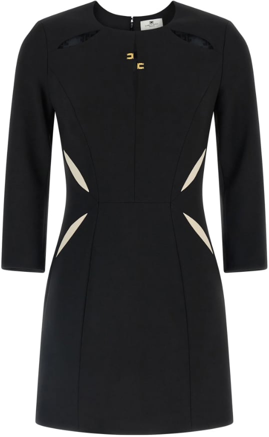 Elisabetta Franchi Dresses Neroburro Zwart