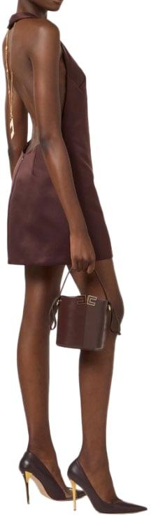 Elisabetta Franchi Dresses Cacao Bruin