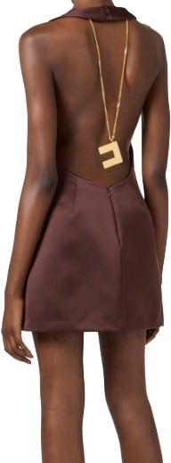 Elisabetta Franchi Dresses Cacao Bruin
