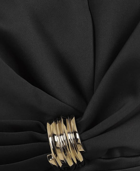 Elisabetta Franchi Dresses Black Zwart