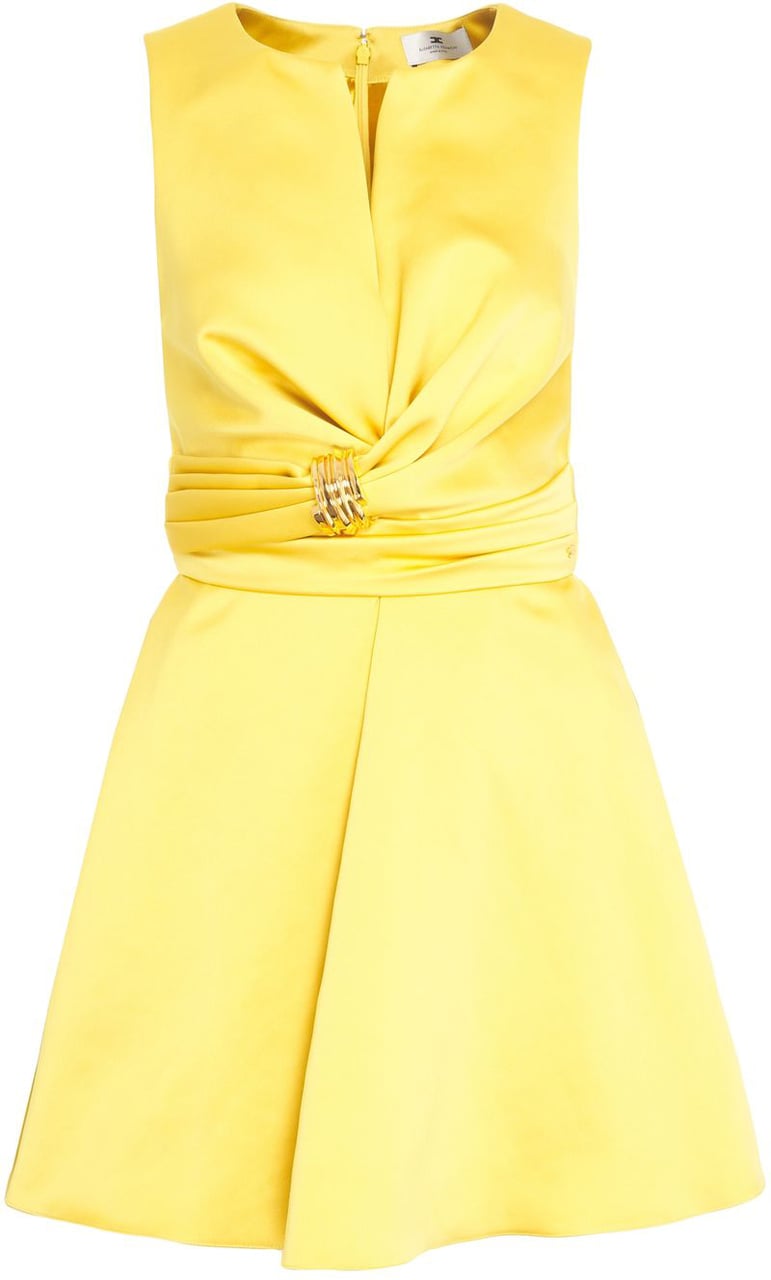 Elisabetta Franchi Mini dress Geel