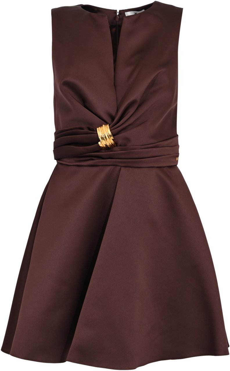 Elisabetta Franchi Dresses Brown Bruin