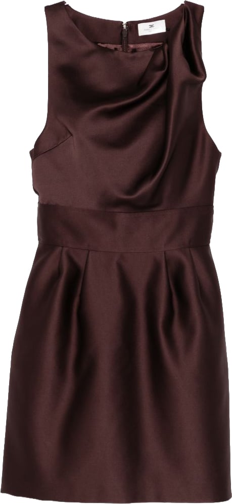 Elisabetta Franchi Dresses Brown Bruin