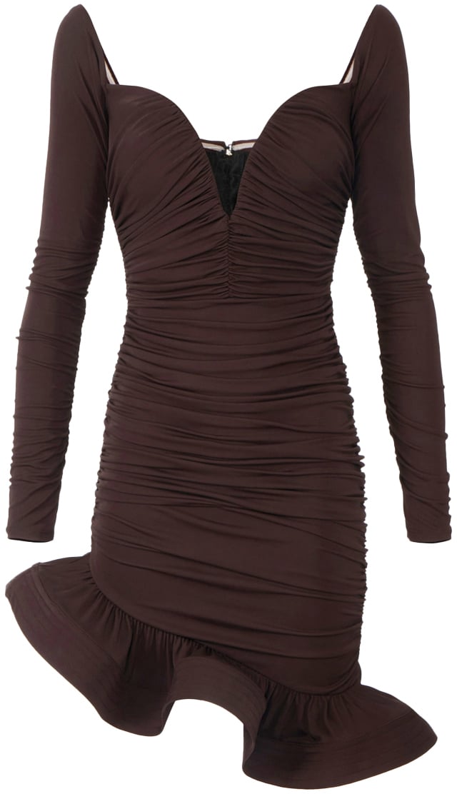 Elisabetta Franchi Dresses Dark Chocolate Bruin