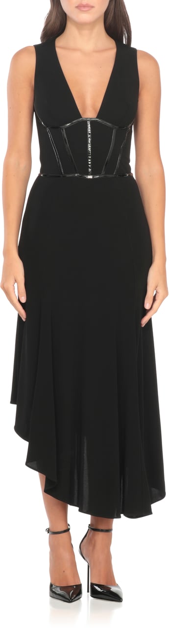 Elisabetta Franchi Dresses Black Zwart