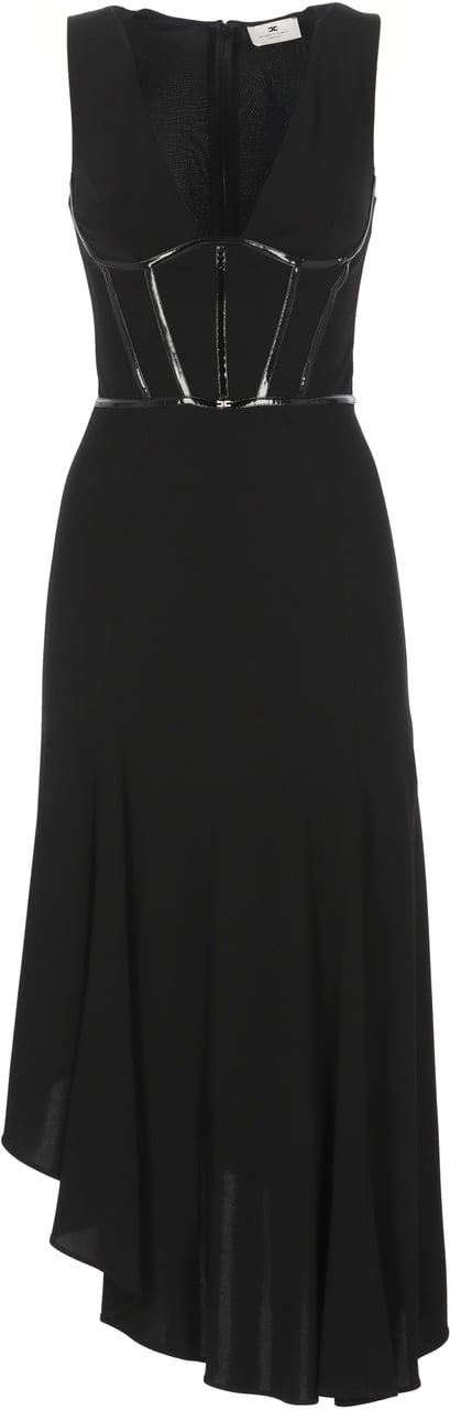 Elisabetta Franchi Dresses Black Zwart