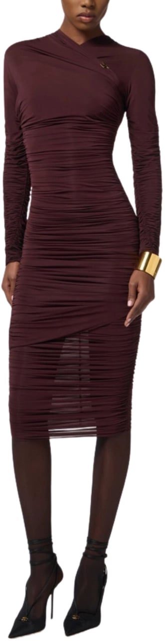Elisabetta Franchi Dresses Merlot Rood