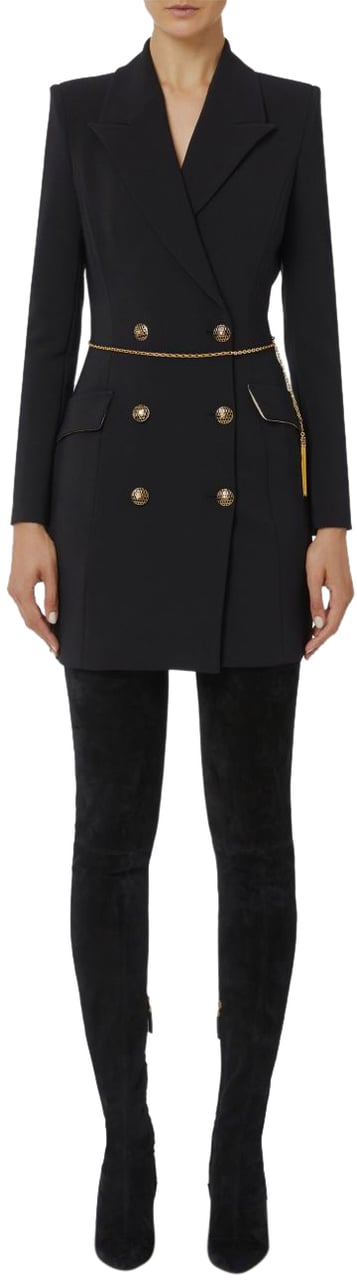 Elisabetta Franchi Dresses Black Zwart