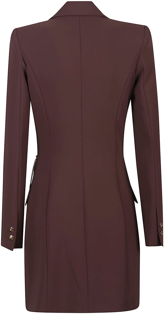 Elisabetta Franchi Mini Dress Red Rood