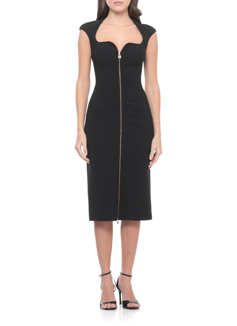 Elisabetta Franchi Dresses Black Zwart