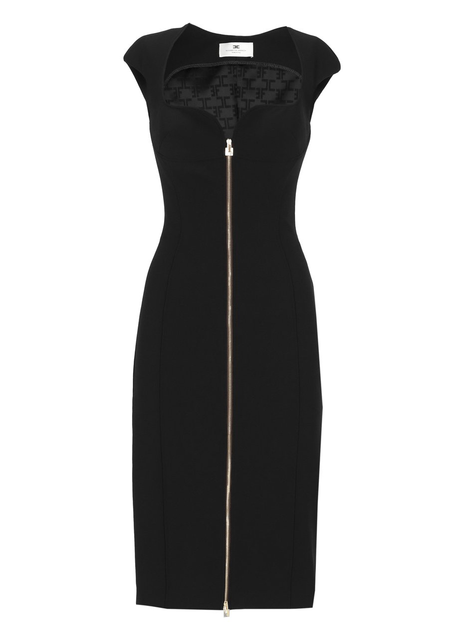 Elisabetta Franchi Dresses Black Zwart