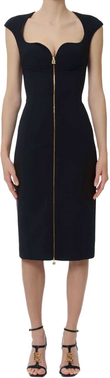 Elisabetta Franchi Dresses Black Zwart