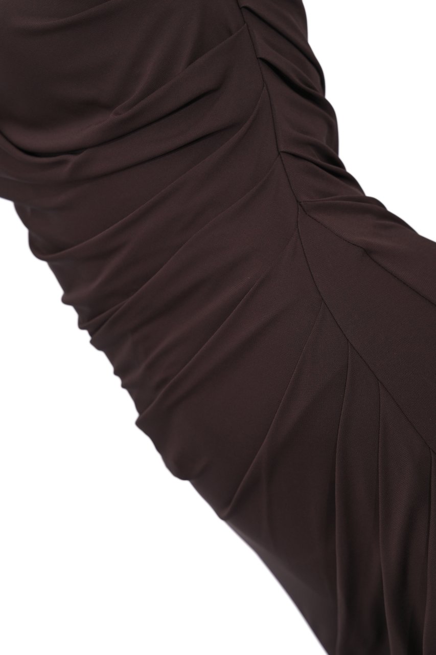 Elisabetta Franchi Dresses Dark Chocolate Bruin
