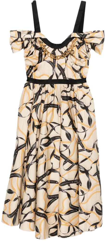 Elisabetta Franchi Dresses Beige Beige
