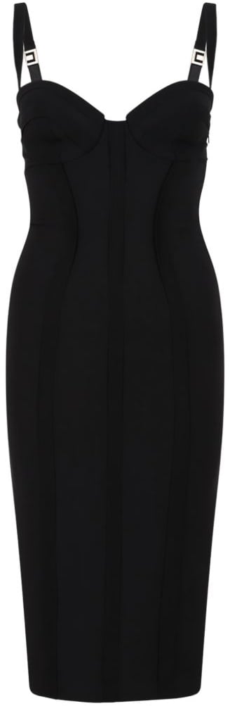 Elisabetta Franchi Dresses Black Zwart