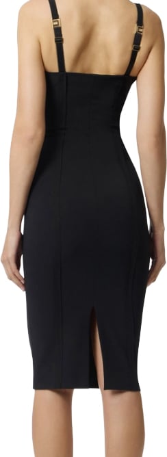 Elisabetta Franchi Dresses Nero Zwart