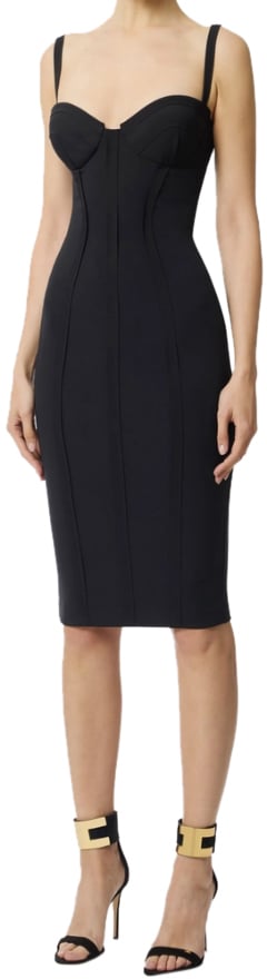 Elisabetta Franchi Dresses Black Zwart