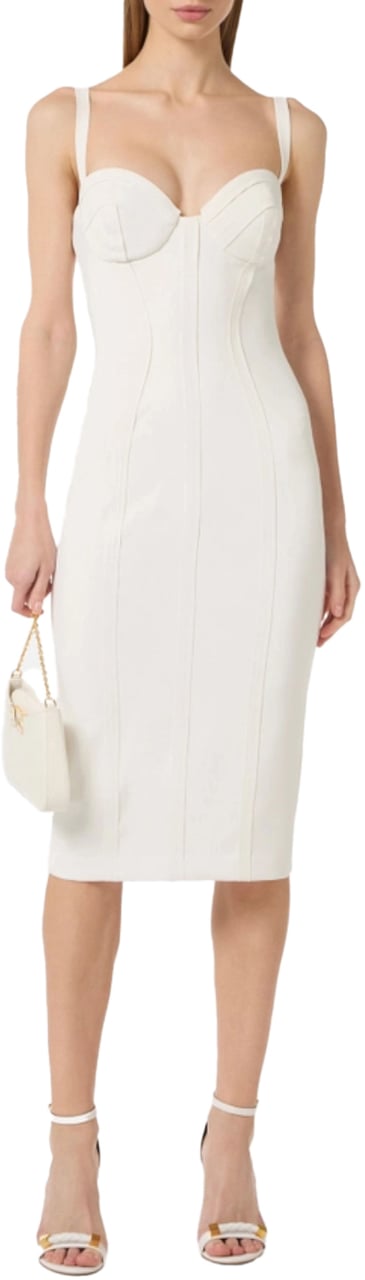 Elisabetta Franchi Dresses Ivory Wit