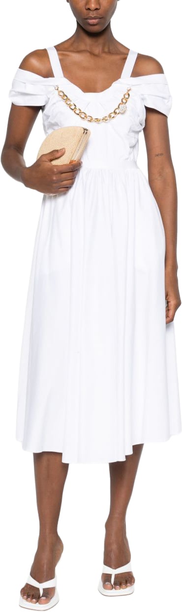 Elisabetta Franchi Dresses White Wit