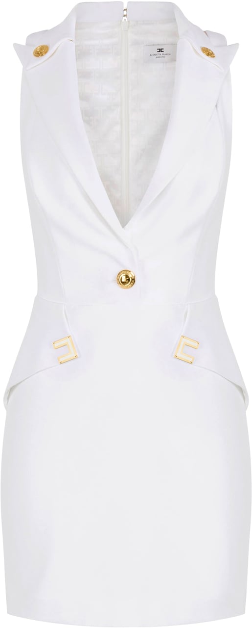 Elisabetta Franchi Dresses Ivory Wit