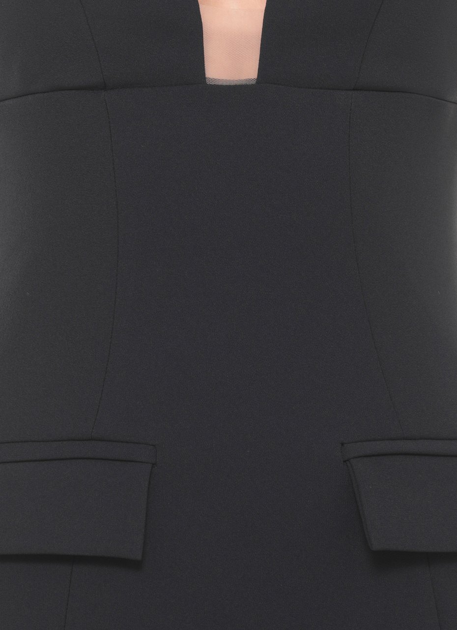 Elisabetta Franchi Dresses Black Zwart