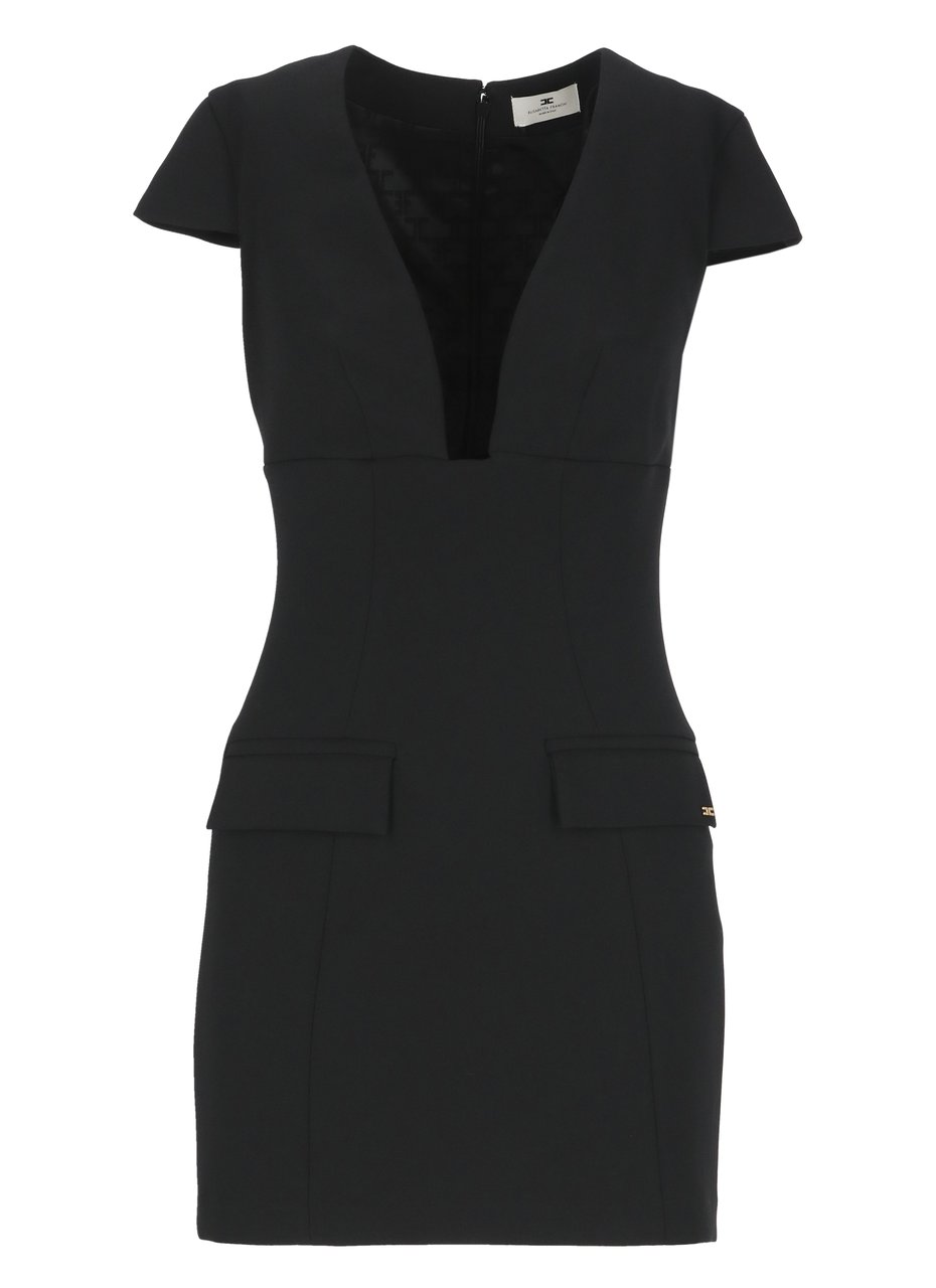 Elisabetta Franchi Dresses Black Zwart