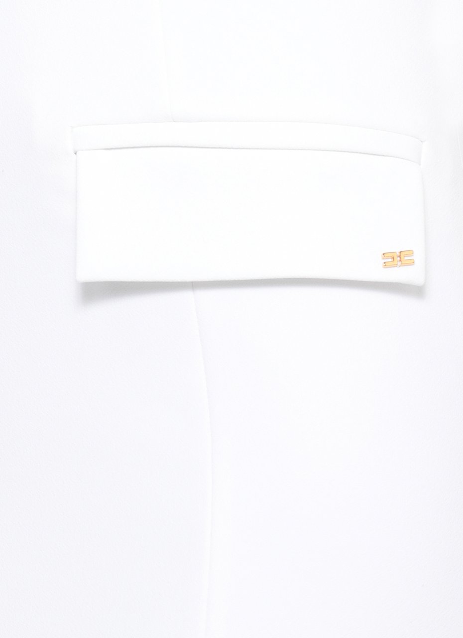 Elisabetta Franchi Dresses Ivory Wit