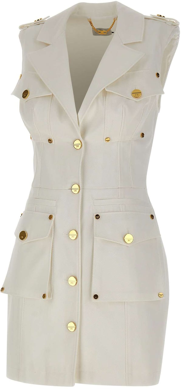 Elisabetta Franchi Dresses White Wit