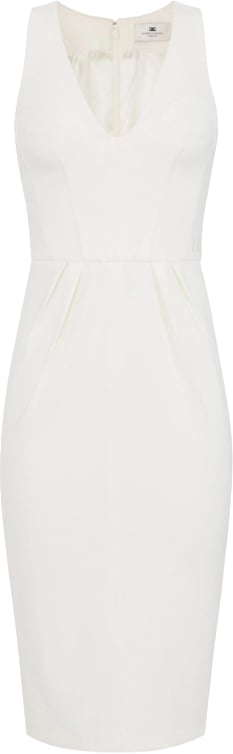 Elisabetta Franchi Dresses Ivory Wit