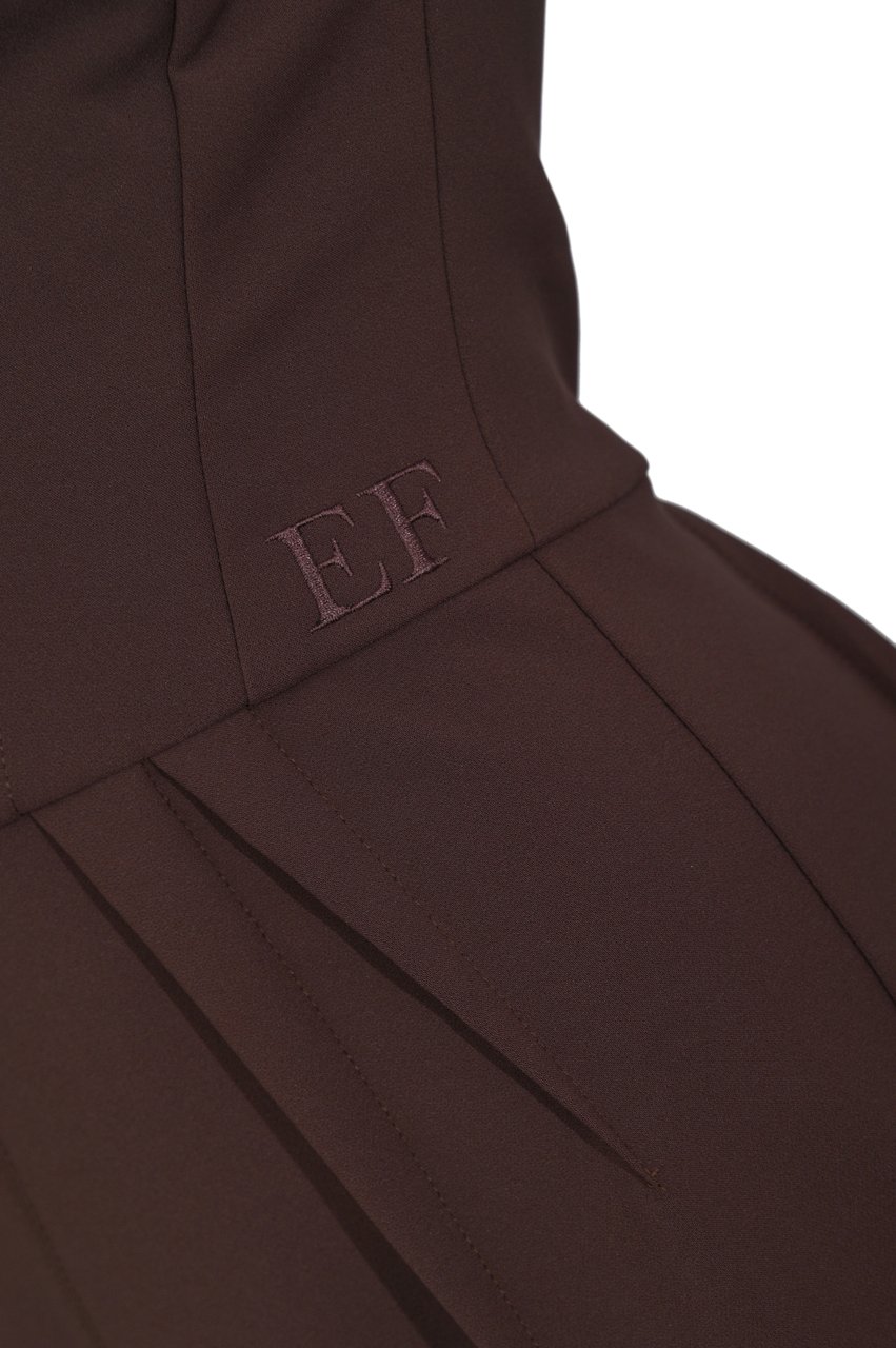 Elisabetta Franchi Dresses Cacao Bruin
