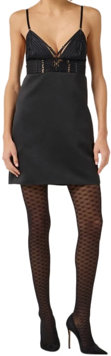 Elisabetta Franchi Dresses Black Zwart