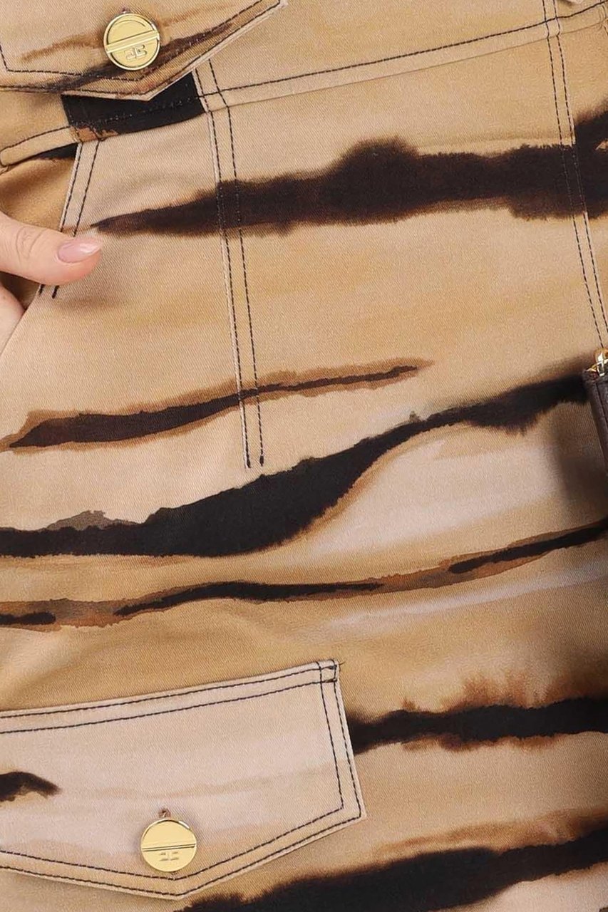 Elisabetta Franchi Dresses Camel Beige